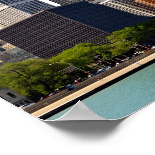 Poster Chicago John Hancock (Coin)