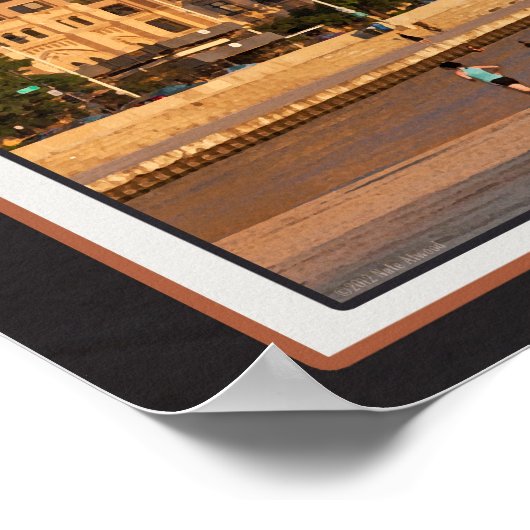 Poster Chicago - John Hancock Centre (Coin)