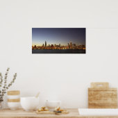 Poster Chicago la nuit (Cuisine)