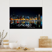 POSTER CHICAGO - LA VILLE DES VENTS (Cuisine)