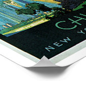 Poster Chicago ~ New York Central Lines (Coin)