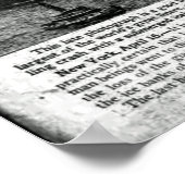 Poster Chicago Newspaper 16 avril 1912 Titanic (Coin)