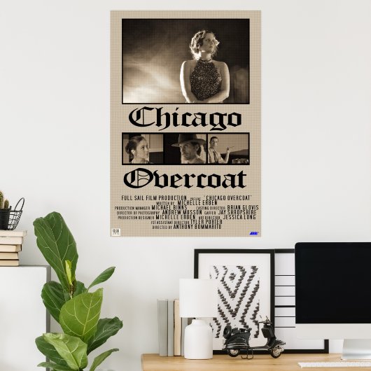 Poster Chicago Overcoat (Bureau à domicile)