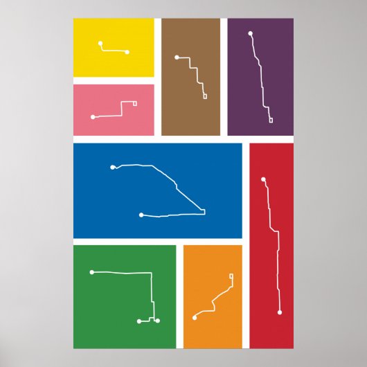 Poster Chicago - Palettes de Transport (Devant)