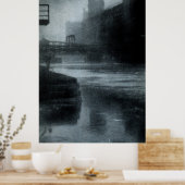 Poster Chicago River 1912 (Cuisine)