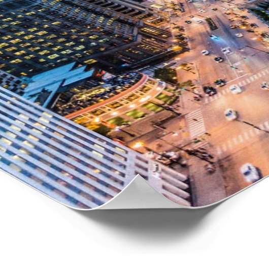 Poster Chicago Skyline (Coin)