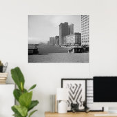 Poster Chicago Skyline (Bureau à domicile)
