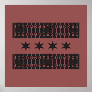 Poster Chicago Stars