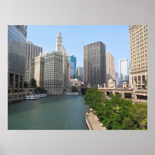 Poster Chicago USA (Devant)