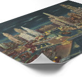 Poster Chicago vintage 1952 (Coin)