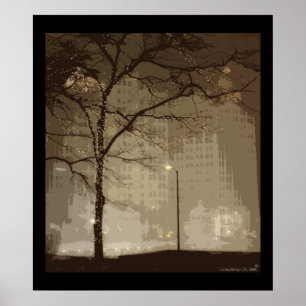 Poster Chicago Winter Wonderland