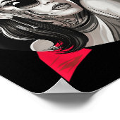 Poster Chicano Chicana La Raza Barrio Tatouage Art Décès  (Coin)