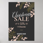 Poster ChicChristmas Vente d'affaires Publicité (Devant)