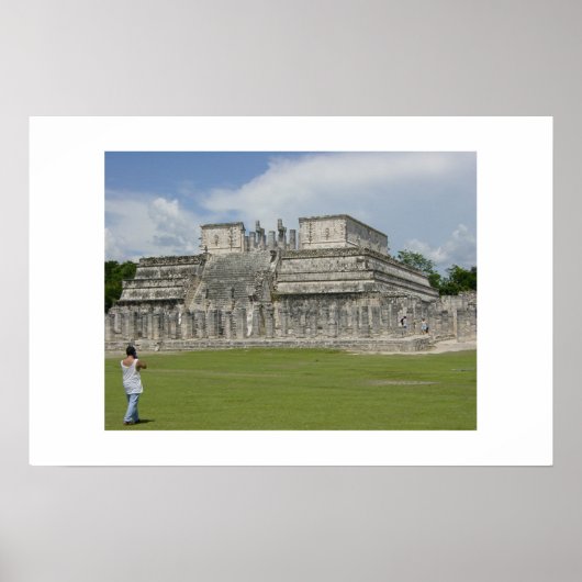 Poster Chichén Itzá (Devant)