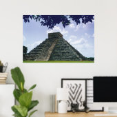 Poster Chichen Itza (Bureau à domicile)