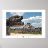 Poster Chichén Itzá (Devant)