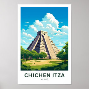 Poster Chichen Itza Mexico