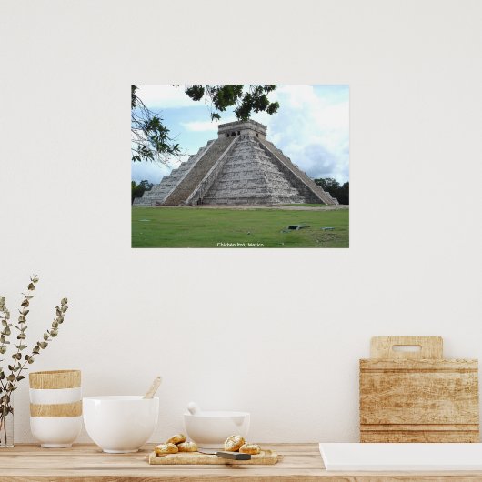Poster Chichen Itza, Mexique (Cuisine)
