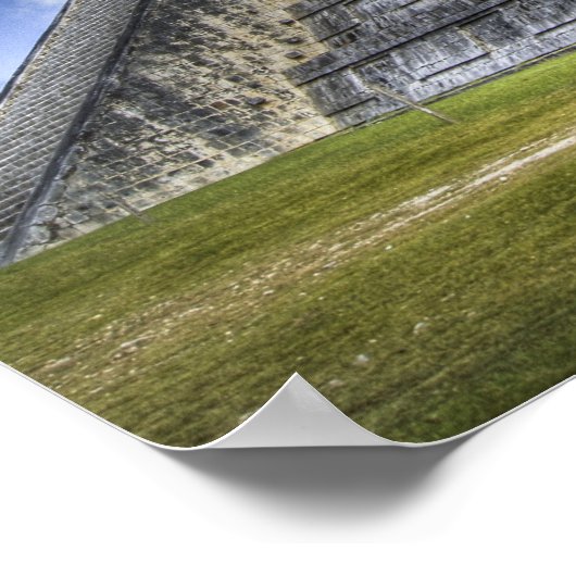 Poster Chichen Itza, Mexique (Coin)