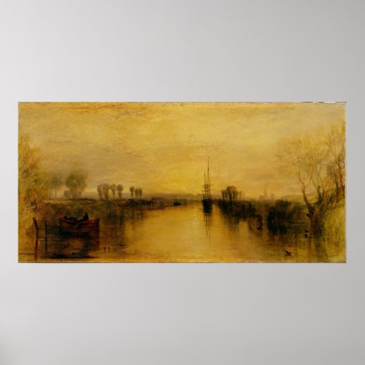 Poster Chichester Canal, c.1829 (Devant)