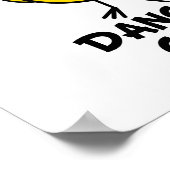 Poster Chick dansant (Coin)