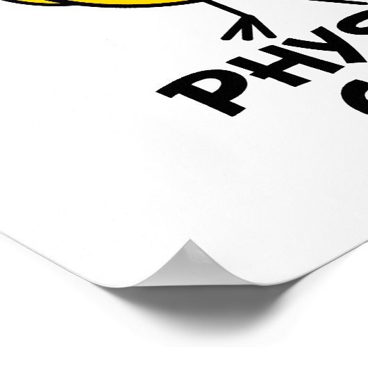 Poster Chick en physique (Coin)