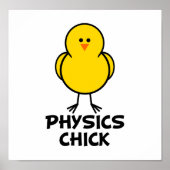 Poster Chick en physique (Devant)