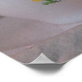 Poster Chick en Teacup Vintage (Coin)