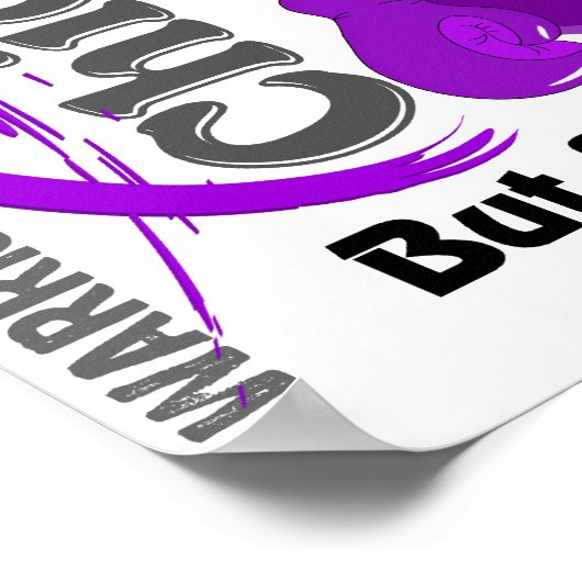 Poster Chick Interrompu 3 épilepsie (Coin)