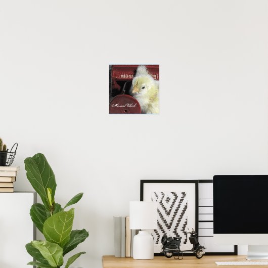 Poster Chick musical (Bureau à domicile)