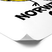 Poster Chick norvégien (Coin)