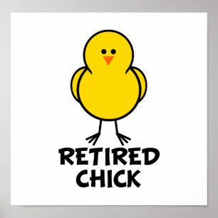 Poster Chick retraité