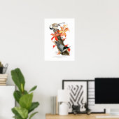 Poster Chickadee et Nuthatch (Bureau à domicile)