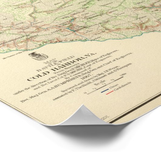 Poster Chickamauga, Ga (Coin)