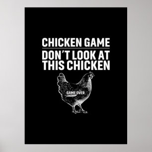 Poster Chicken Art Chicken Game