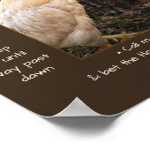 Poster-Chicken Bucket List Poster (Hoek)