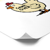 Poster Chicken Game Don't Look At The Chicken Funny Chick (Coin)