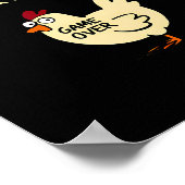 Poster Chicken Game Dont Look At The Chicken Funny Chick  (Coin)