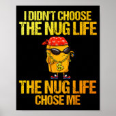 Poster Chicken Nugget Art For Men Women Kids Chicken Nugg (Devant)