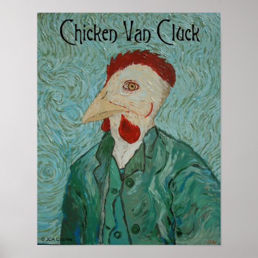 Poster Chicken Van Cluck (Devant)