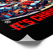 Poster Chickenleigh C'est Noël Drôle Noël Tee (Coin)