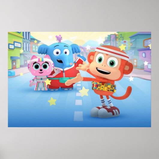 Poster Chico et Bon Bon (Devant)