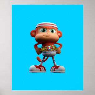 Poster Chico friends bon bon