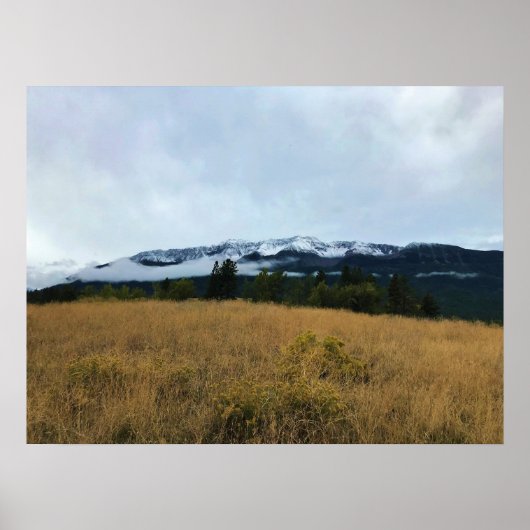 Poster Chief Joseph Mountain, Oregon (Devant)
