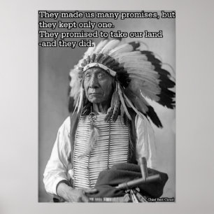 Poster Chief Red Cloud Quote