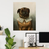 Poster Chien (Bureau à domicile)