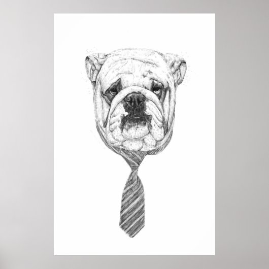 Poster chien (Devant)