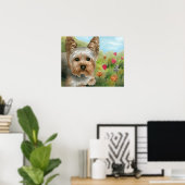 Poster Chien 117 Yorkshire (Bureau à domicile)