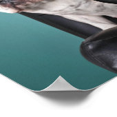 Poster Chien À Balle Français Sur La Chaise (Coin)