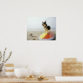 Poster Chien à bord (Cuisine)